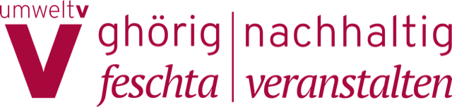 logo ghörig feschta | nachhaltig veranstalten